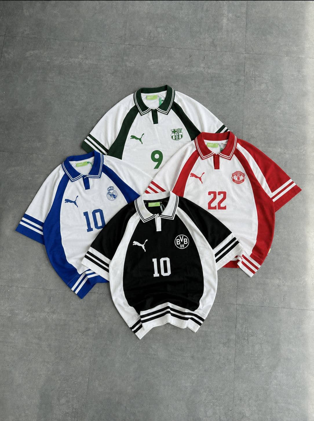 Retro Football Jersey — Assorted Clubs