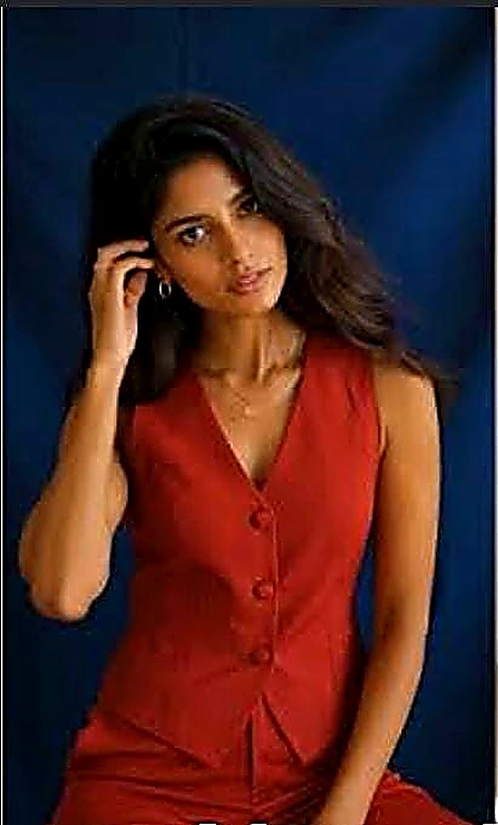 Tailored Red Waistcoat Suit